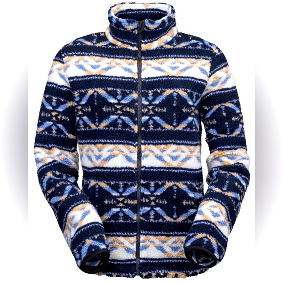 OUTBACK TRADING Women Jade Zip Up Blue Shirt Jacket Size SM - Picture 1 of 12